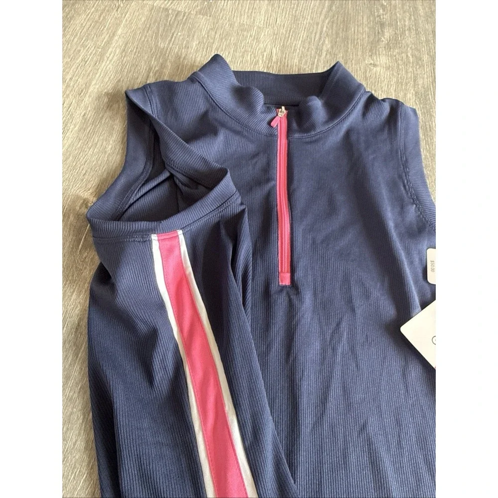 Grand Slam Performance Women Tennis Pickleball 2 pc Set Skort‎ Tank Navy NWT Med